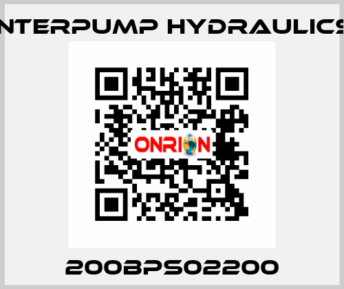 200BPS02200 Interpump hydraulics