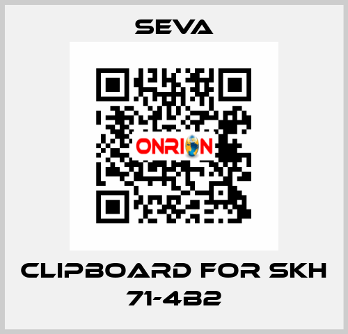 clipboard for SKH 71-4B2 SEVA