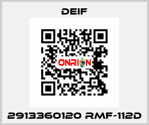 2913360120 RMF-112D Deif