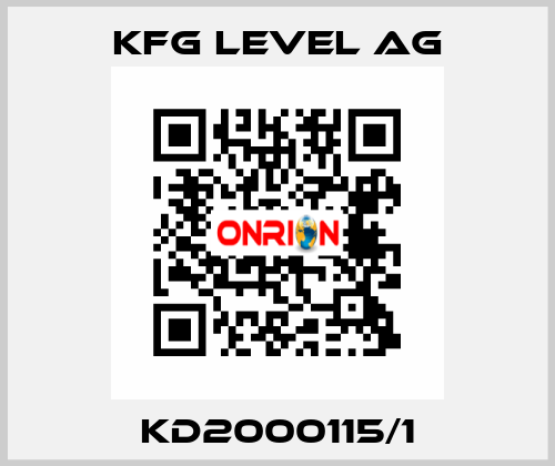 KD2000115/1 KFG Level AG