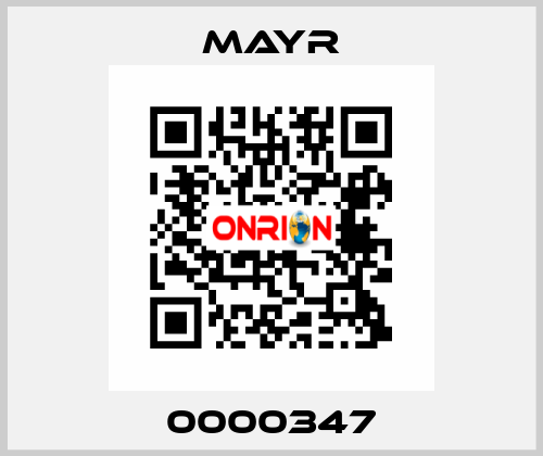 0000347 Mayr