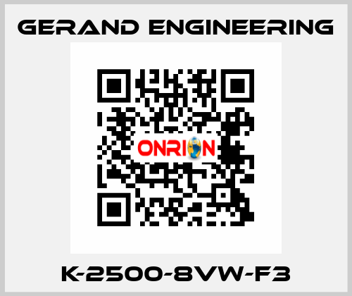 K-2500-8VW-F3 Gerand Engineering