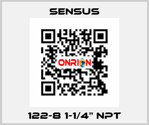 122-8 1-1/4" NPT Sensus