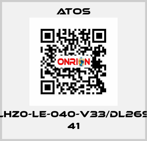 DLHZ0-LE-040-V33/DL26SB 41 Atos