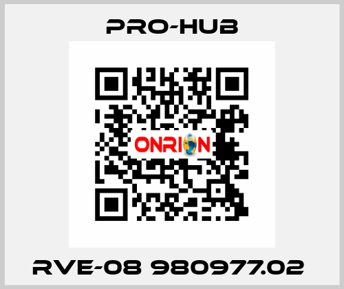 RVE-08 980977.02  Pro-Hub