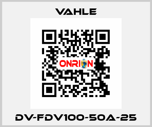 DV-FDV100-50A-25 Vahle