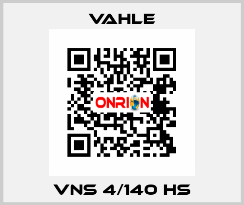 VNS 4/140 HS Vahle