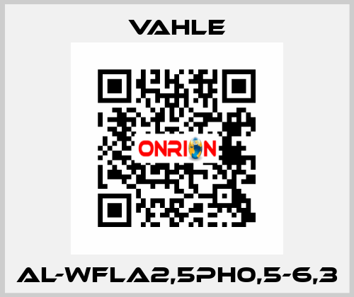 AL-WFLA2,5PH0,5-6,3 Vahle