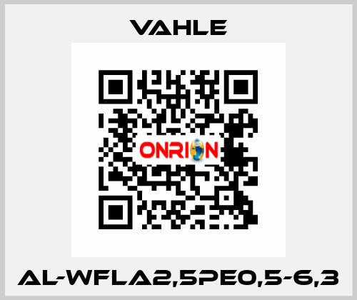 AL-WFLA2,5PE0,5-6,3 Vahle