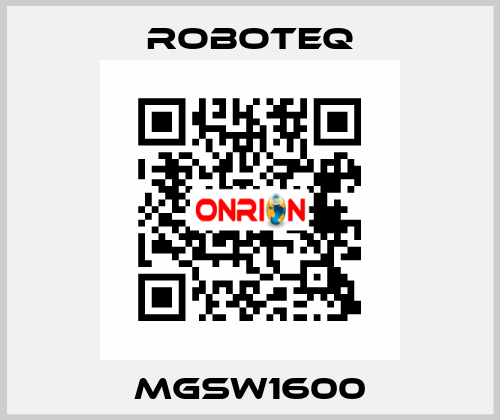 MGSW1600 Roboteq