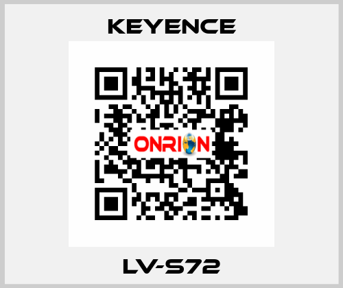 LV-S72 Keyence