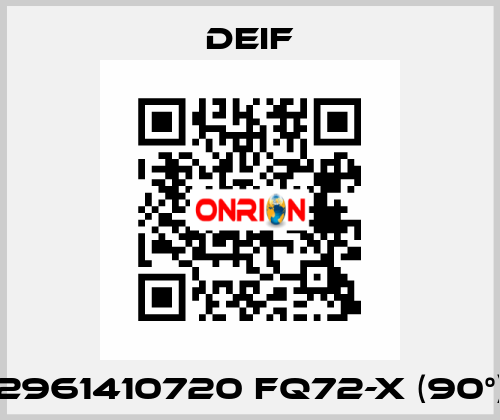 2961410720 FQ72-x (90°) Deif