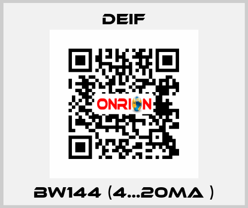 BW144 (4...20mA ) Deif