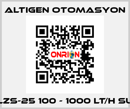 LZS-25 100 - 1000 LT/H SU Altıgen Otomasyon