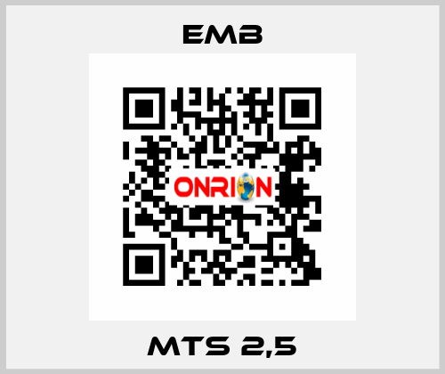 MTS 2,5 Emb