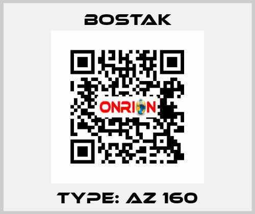 Type: AZ 160 Bostak