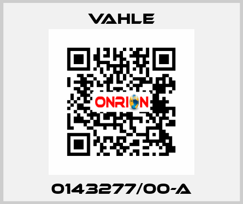 0143277/00-A Vahle