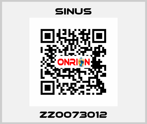 ZZ0073012 Sinus