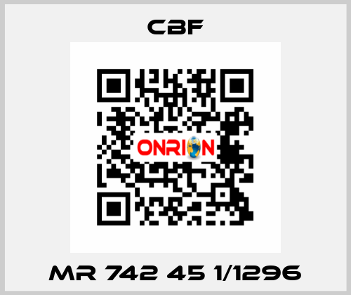 MR 742 45 1/1296 CBF