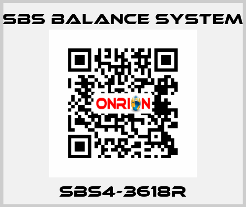 SBS4-3618R SBS BALANCE SYSTEM