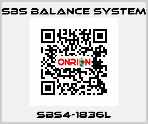 SBS4-1836L SBS BALANCE SYSTEM