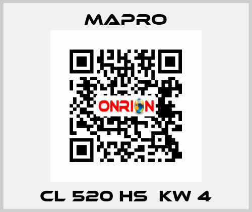 CL 520 HS  kW 4 Mapro