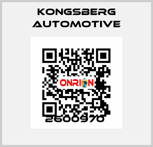 2600970  Kongsberg Automotive