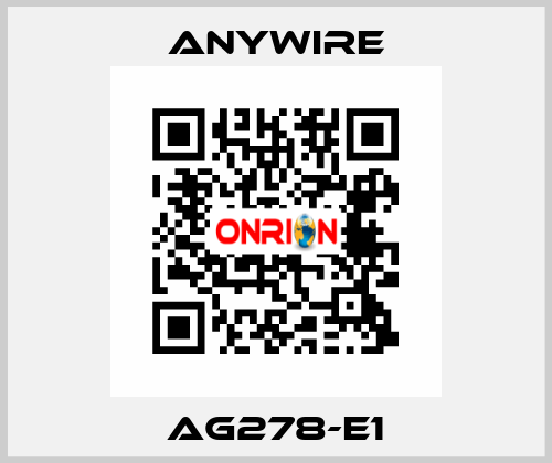 AG278-E1 Anywire