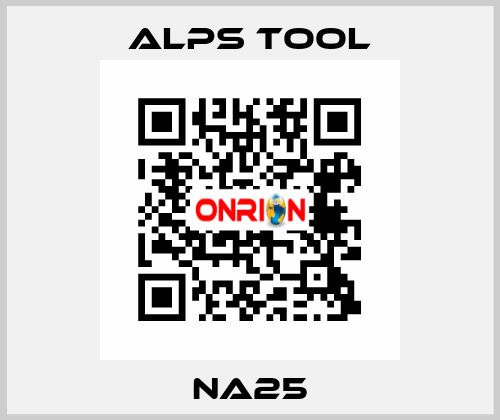 NA25 ALPS TOOL