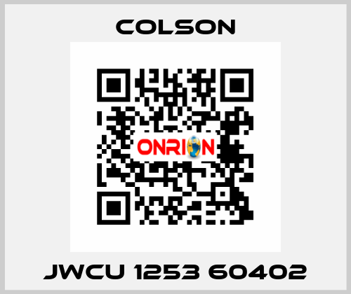 JWCU 1253 60402 Colson