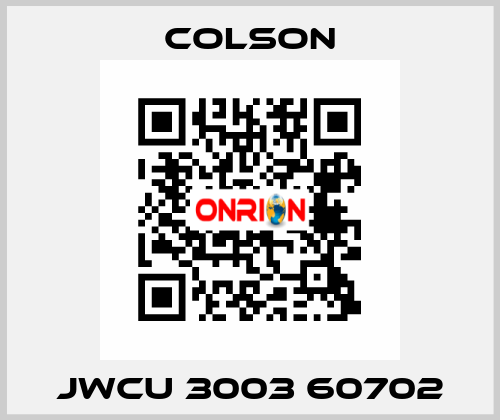 JWCU 3003 60702 Colson