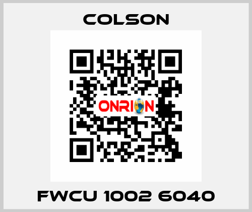 FWCU 1002 6040 Colson