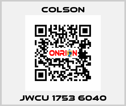 JWCU 1753 6040 Colson