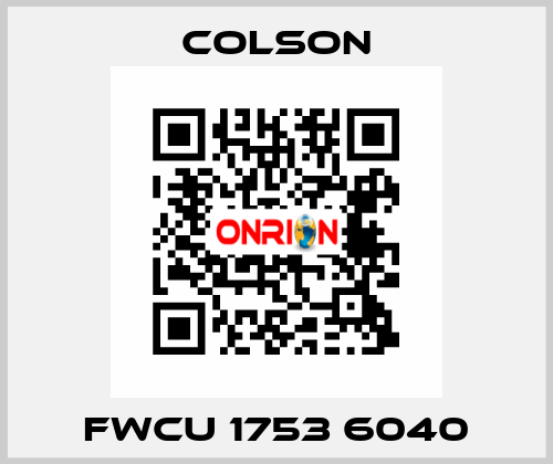 FWCU 1753 6040 Colson