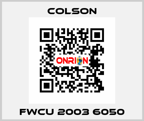 FWCU 2003 6050 Colson