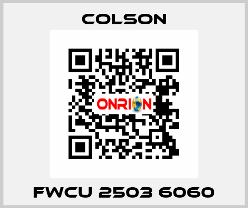 FWCU 2503 6060 Colson