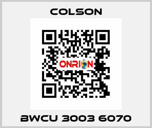 BWCU 3003 6070 Colson