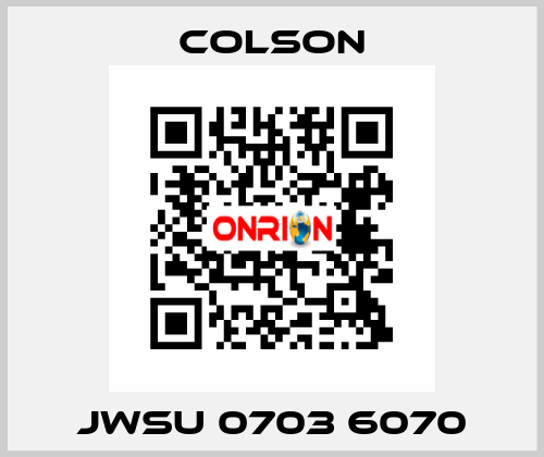 JWSU 0703 6070 Colson