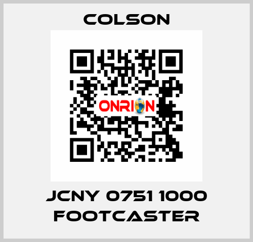 JCNY 0751 1000 FOOTCASTER Colson