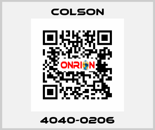 4040-0206 Colson