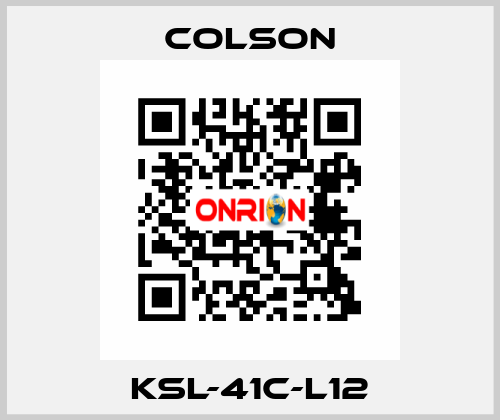 KSL-41C-L12 Colson