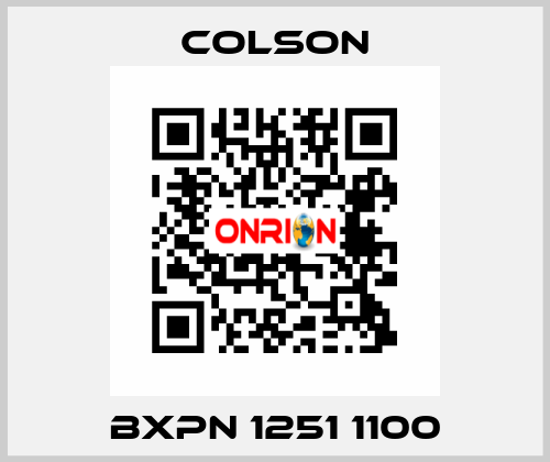 BXPN 1251 1100 Colson