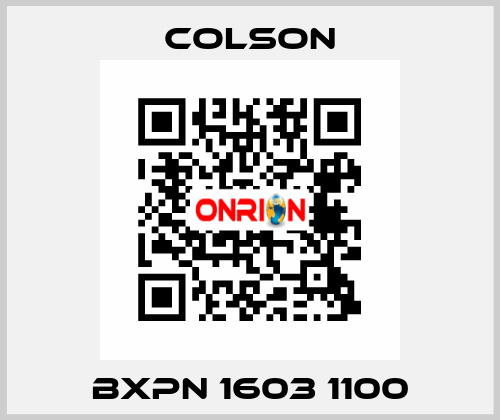 BXPN 1603 1100 Colson