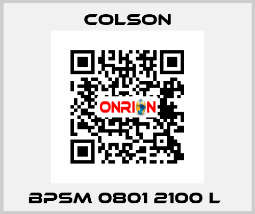 BPSM 0801 2100 L  Colson