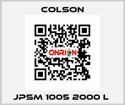 JPSM 1005 2000 L  Colson