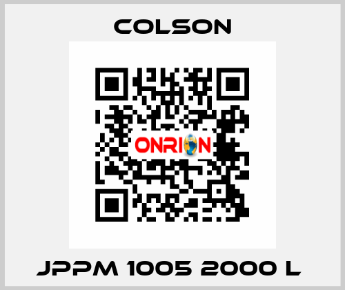 JPPM 1005 2000 L  Colson