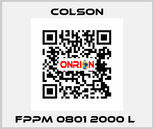 FPPM 0801 2000 L  Colson