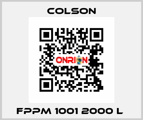 FPPM 1001 2000 L  Colson