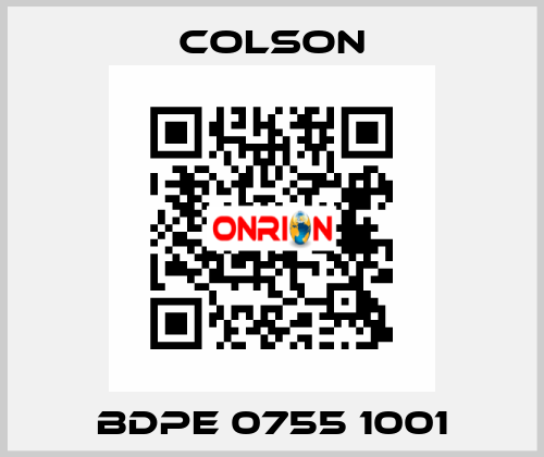 BDPE 0755 1001 Colson