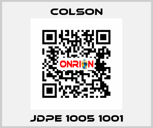 JDPE 1005 1001 Colson